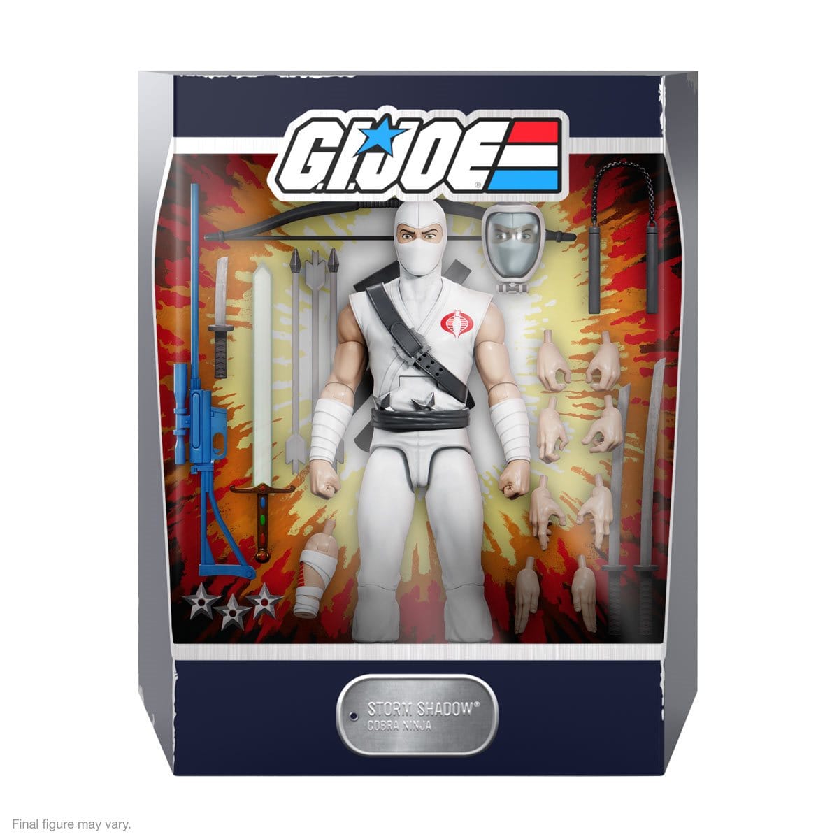 G.I. Joe Ultimates Storm Shadow 7-Inch Action Figure - Pop-O-Loco - Super7 Pre-Order