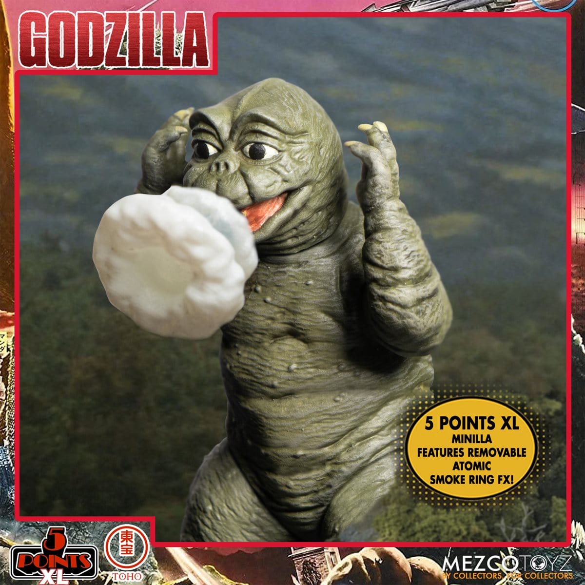 Godzilla: Destroy All Monsters (1968) 5 Points XL Round 2 Boxed Set Pop-O-Loco