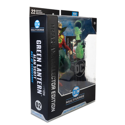 Green Lantern Alan Scott (Day of Vengeance) McFarlane Collector Edition 7" Figure Pop-O-Loco