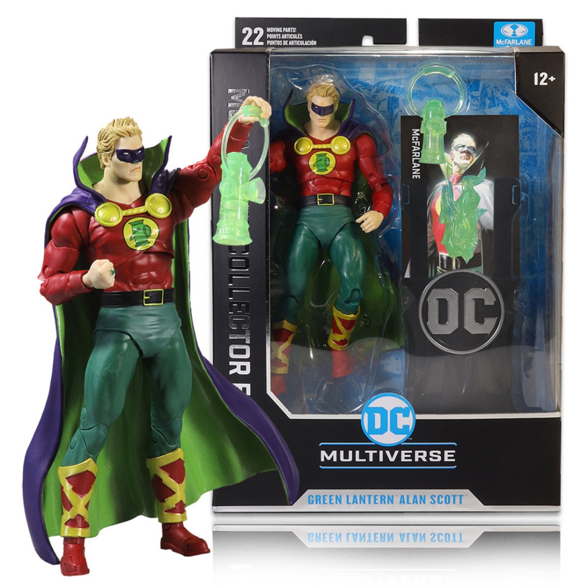 Green Lantern Alan Scott (Day of Vengeance) McFarlane Collector Edition 7" Figure Pop-O-Loco