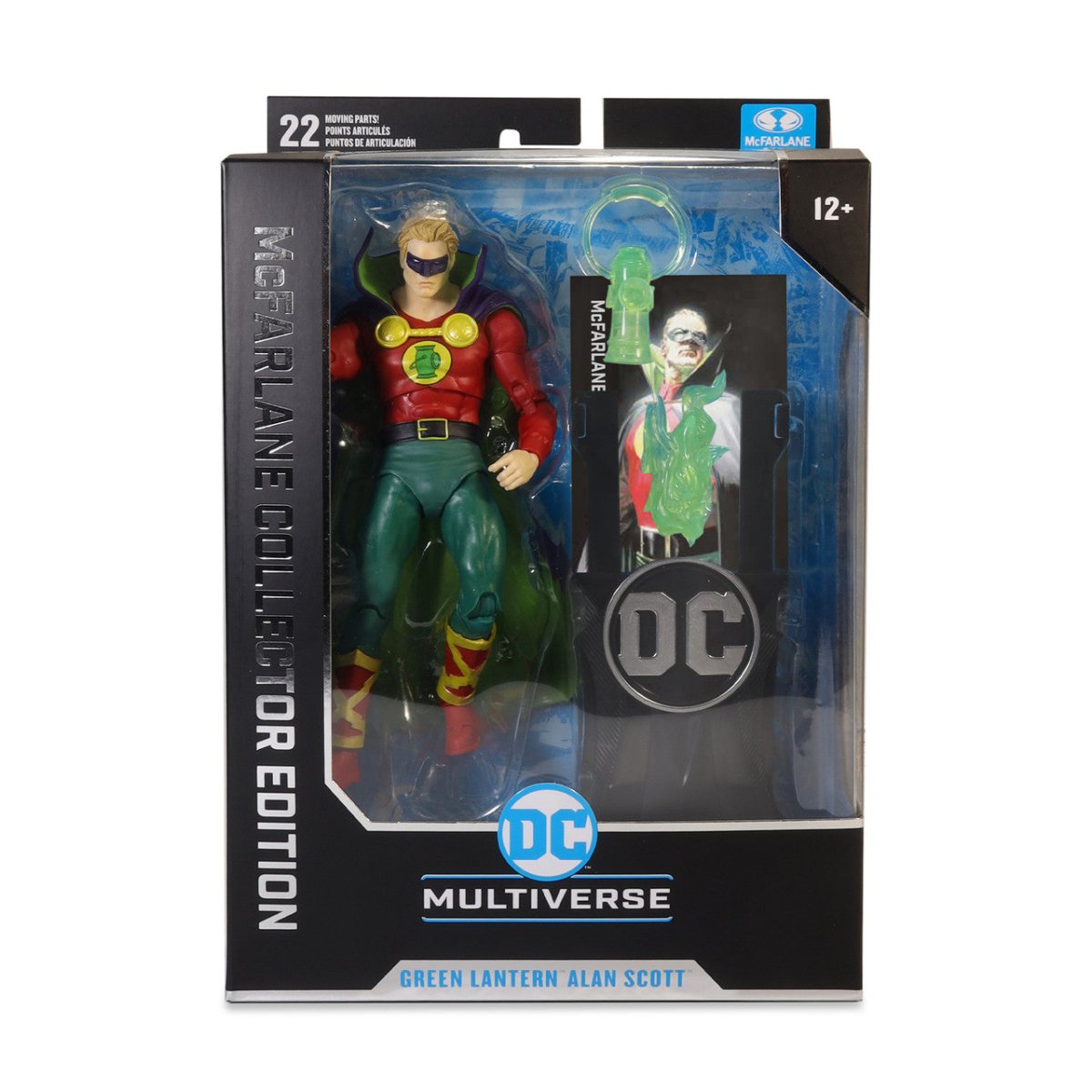 Green Lantern Alan Scott (Day of Vengeance) McFarlane Collector Edition 7" Figure Pop-O-Loco