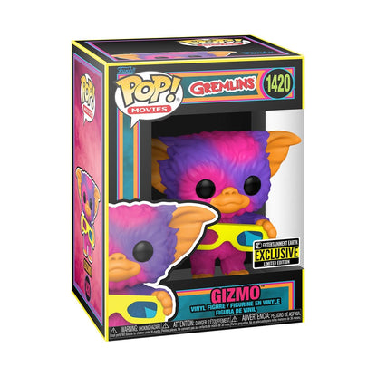 Gremlins Gizmo Black Light Pop! Vinyl Figure #1420 - EE Exclusive Pop-O-Loco