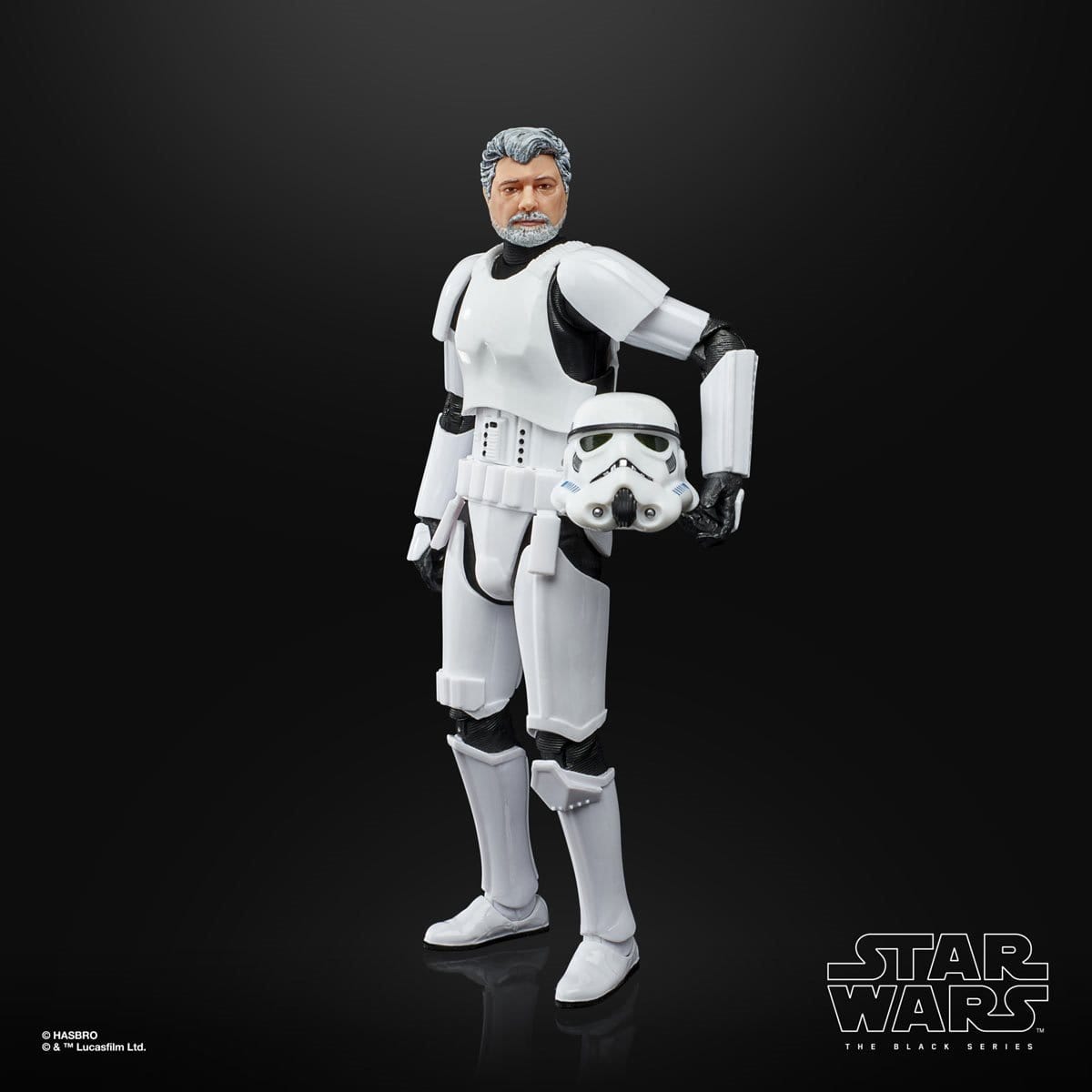 Star Wars The Black Series George Lucas (in Stormtrooper Disguies) 6-inch Action Figure Pop-O-Loco