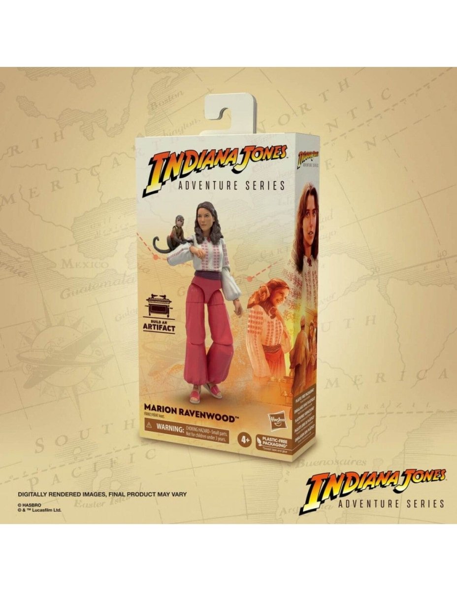 Indiana Jones Adventure Series - Marion Ravenwood 6" Action Figure (IN) - Pop-O-Loco - Hasbro