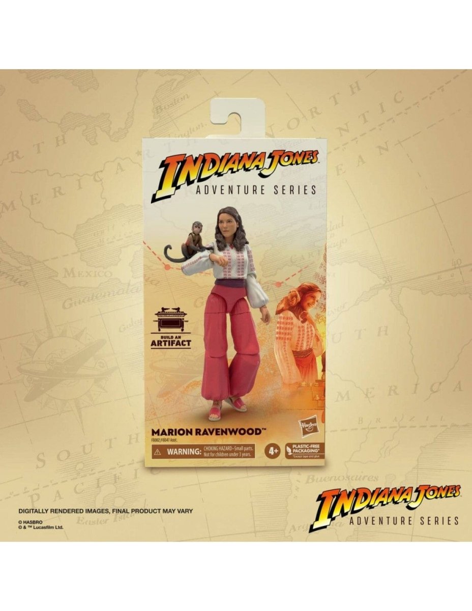 Indiana Jones Adventure Series - Marion Ravenwood 6" Action Figure (IN) - Pop-O-Loco - Hasbro