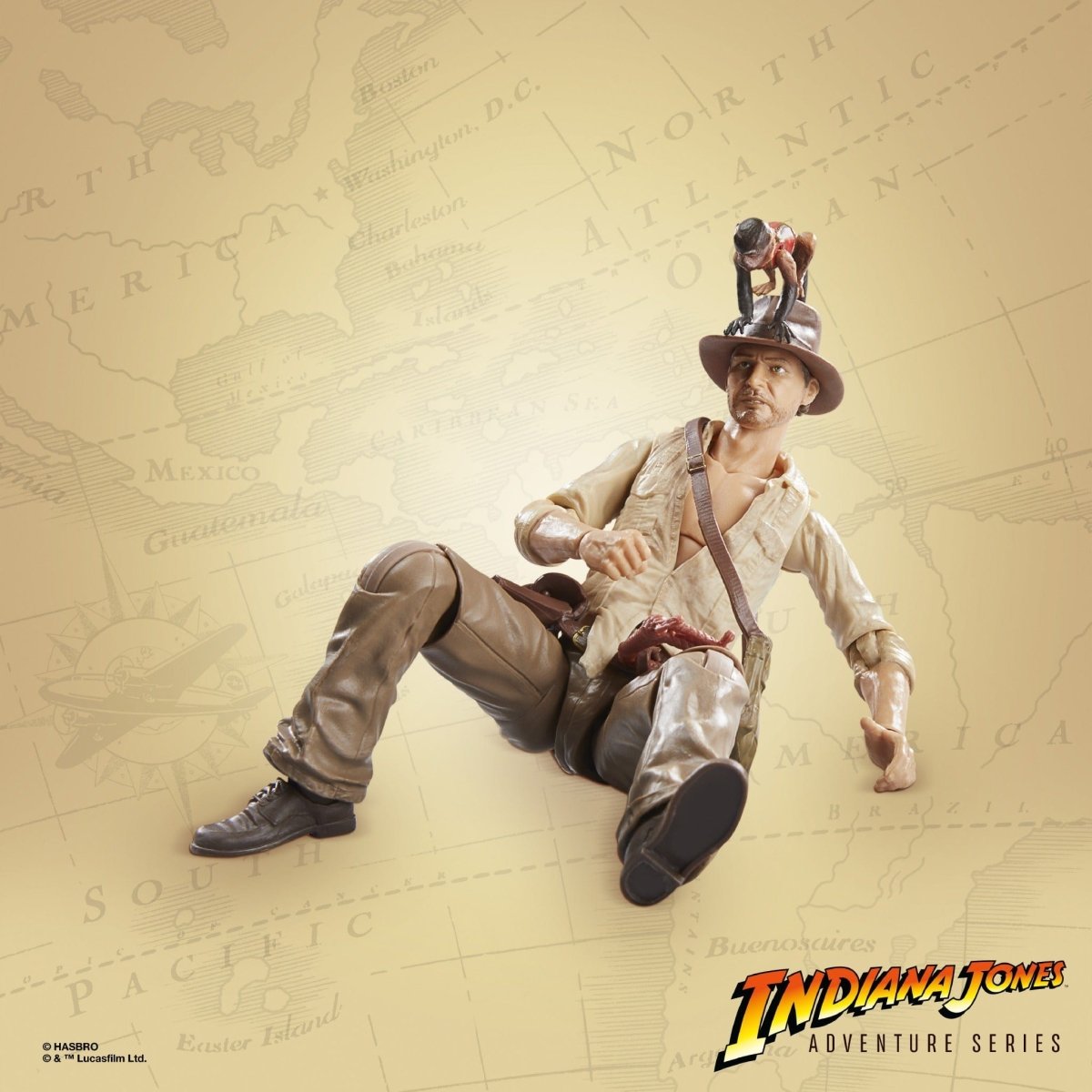 Indiana Jones (Cairo) Adventure Series-Fan Channel Exclusive 6" Action Figure Pop-O-Loco