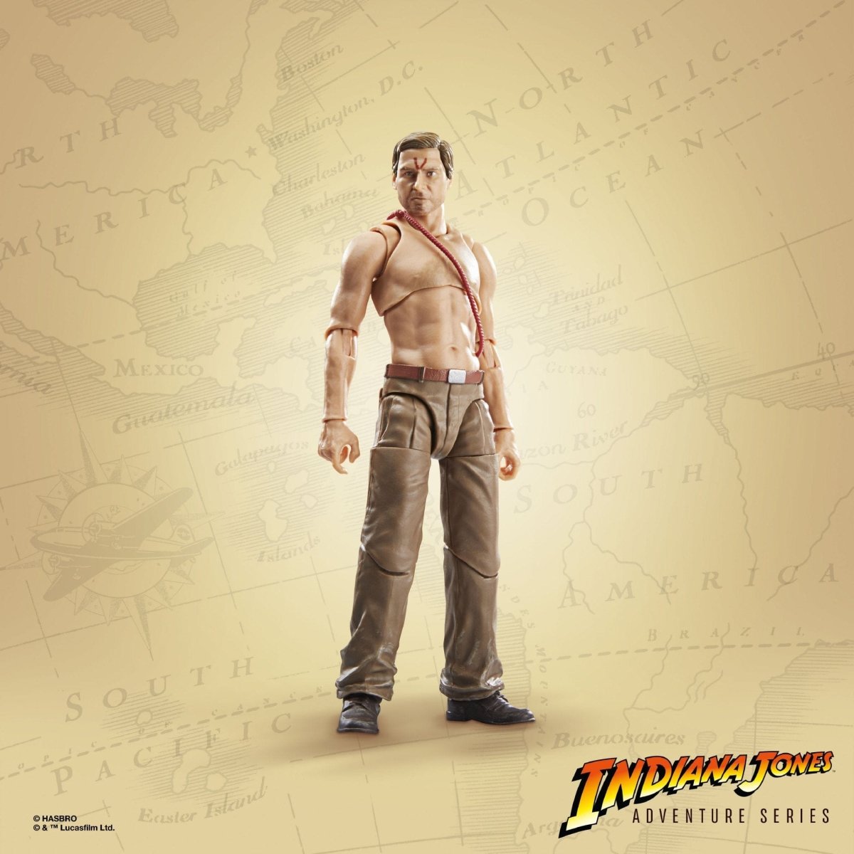 Indiana Jones (Hypnotized) - Adventure Series - 6" Action Figure - Pop-O-Loco - Hasbro