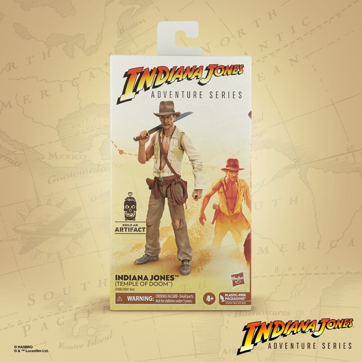 Indiana Jones (Temple of Doom) Adventure Series - 6" Action Figure Pop-O-Loco
