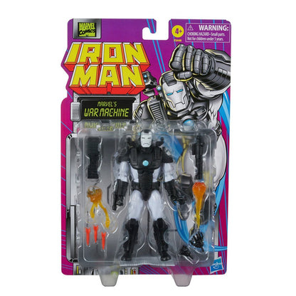 Iron Man Retro Marvel Legends War Machine 6-Inch Action Figure Pop-O-Loco