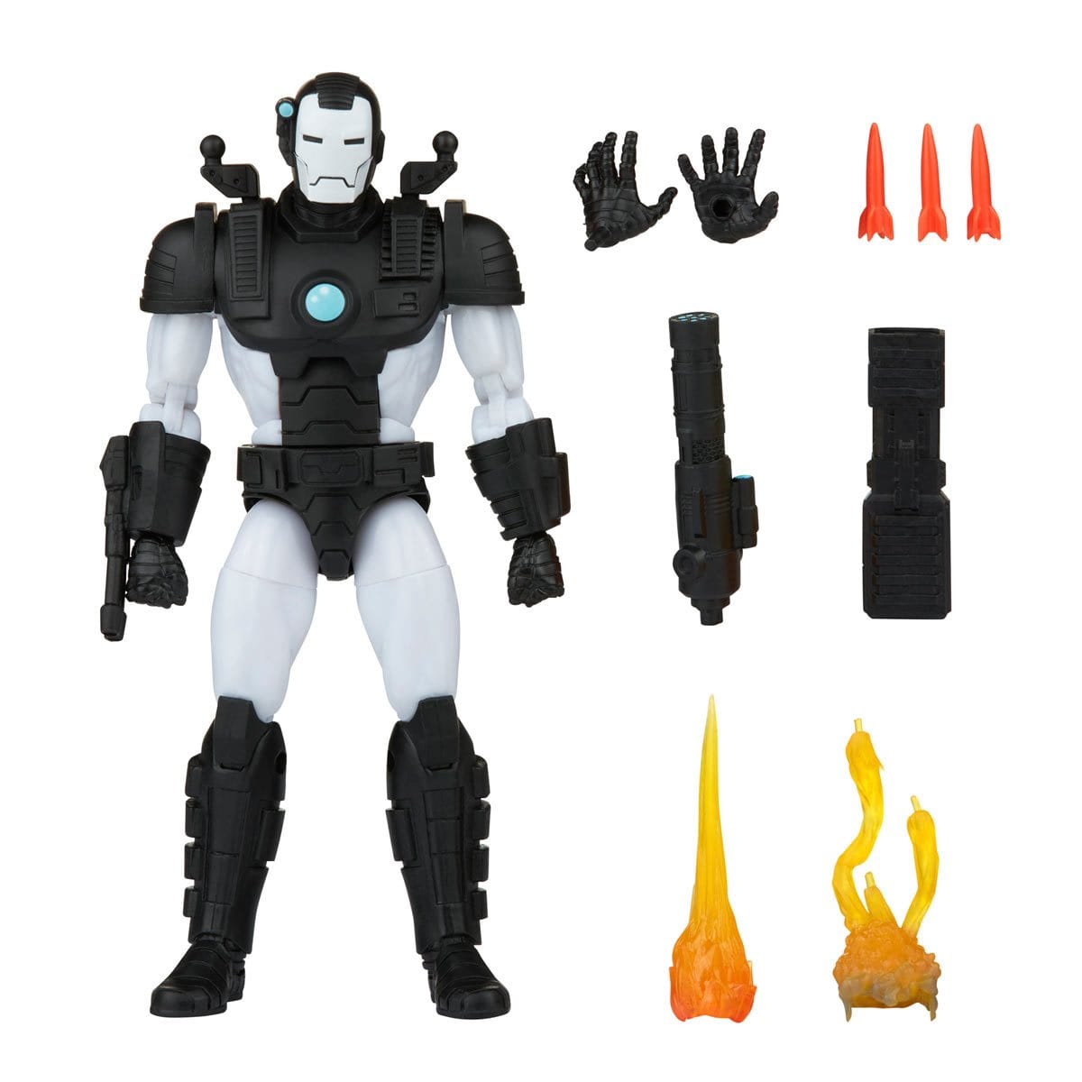 Iron Man Retro Marvel Legends War Machine 6-Inch Action Figure Pop-O-Loco