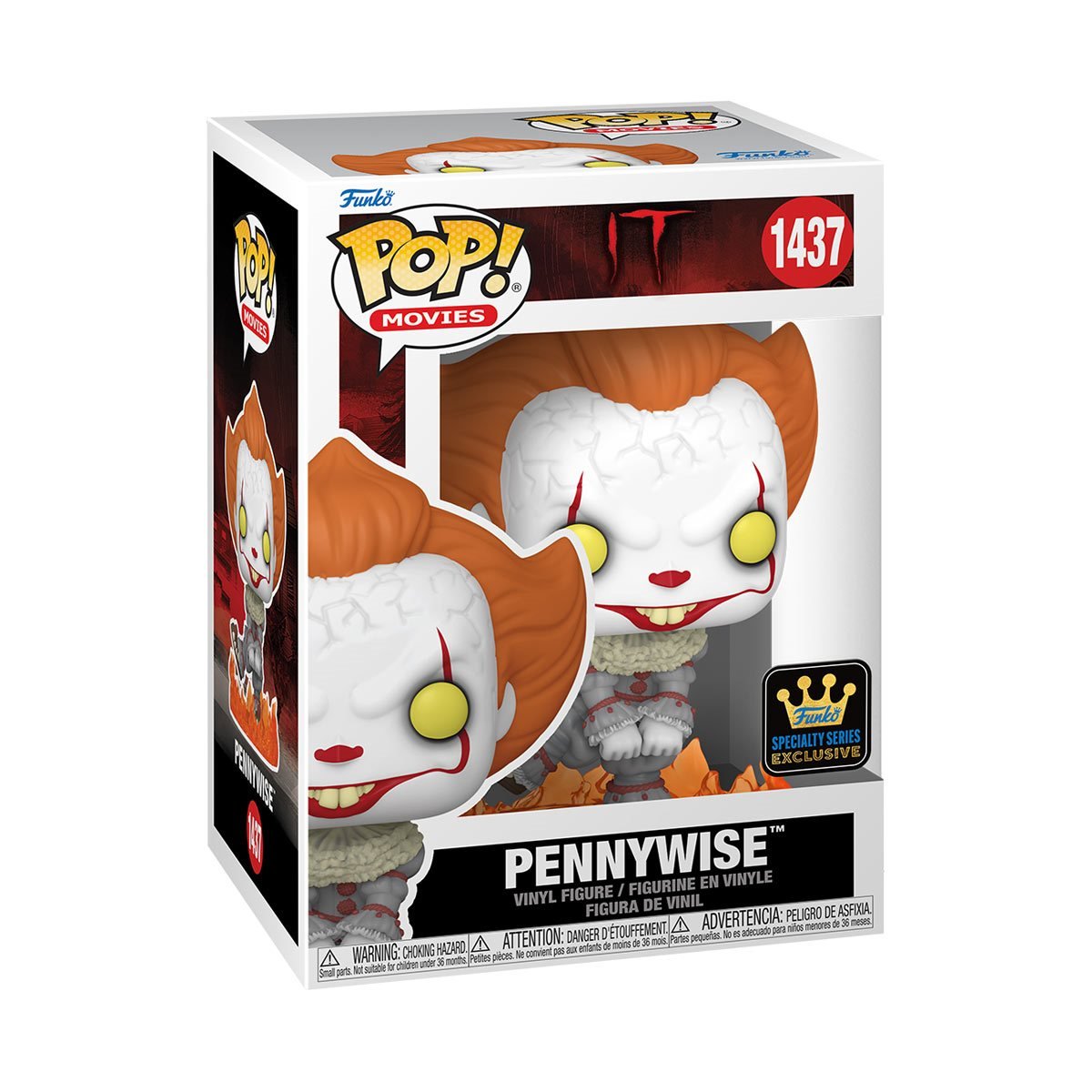IT Dancing Pennywise Funko POP! Movies #1437 Specialty Series - Pop-O-Loco - Funko