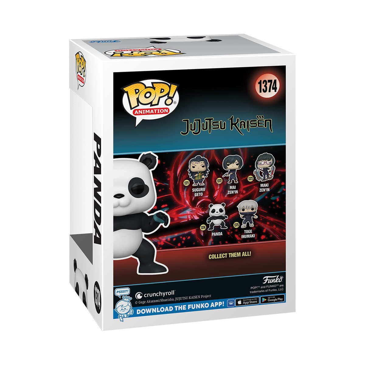 Jujutsu Kaisen Panda Flocked Funko POP! #1374 - Exclusive Pop-O-Loco