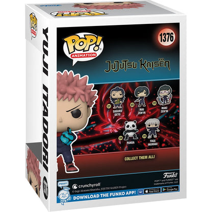 Jujutsu Kaisen Yuji Itadori Divergent Fist Glow-in-the Dark Funko Pop! Vinyl Figure #1376 - AAA Anime Exclusive Pop-O-Loco