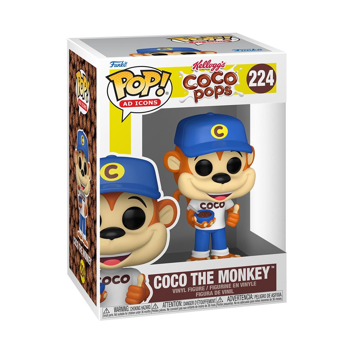 Kellogg's Coco the Monkey Funko Pop! Vinyl Figure #224 Pop-O-Loco