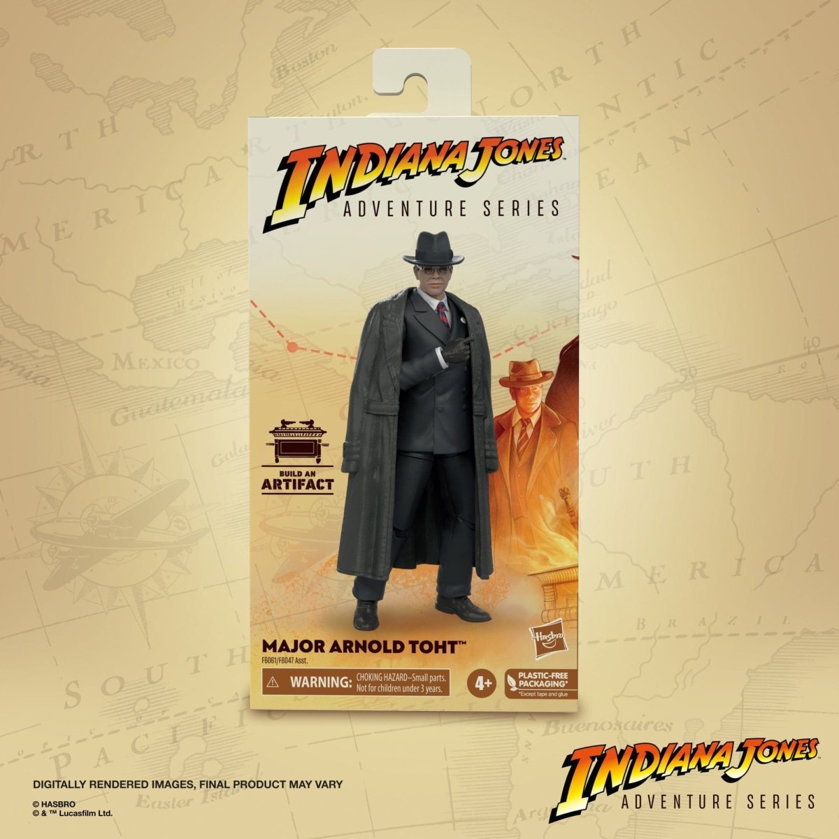 Major Arnold Toht - Indiana Jones Adventure Series - 6" Action Figure Pop-O-Loco