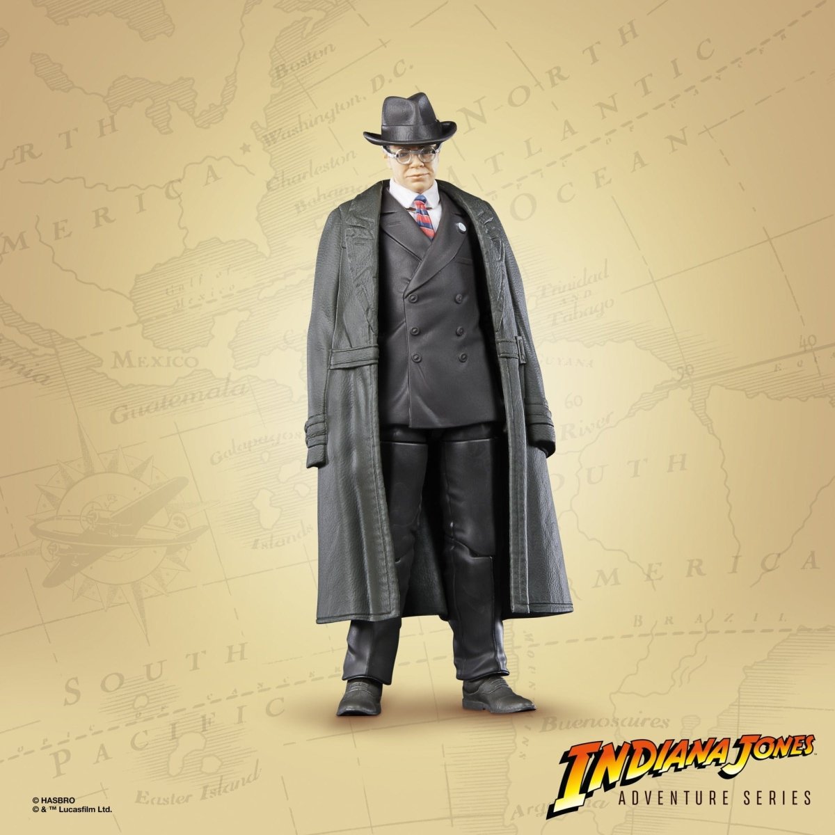 Major Arnold Toht - Indiana Jones Adventure Series - 6" Action Figure - Pop-O-Loco - Hasbro