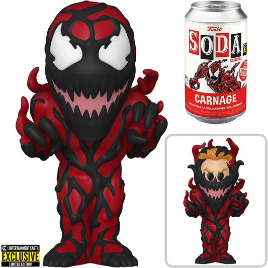 Marvel Carnage Soda Vinyl Figure- EE Exclusive Pop-O-Loco