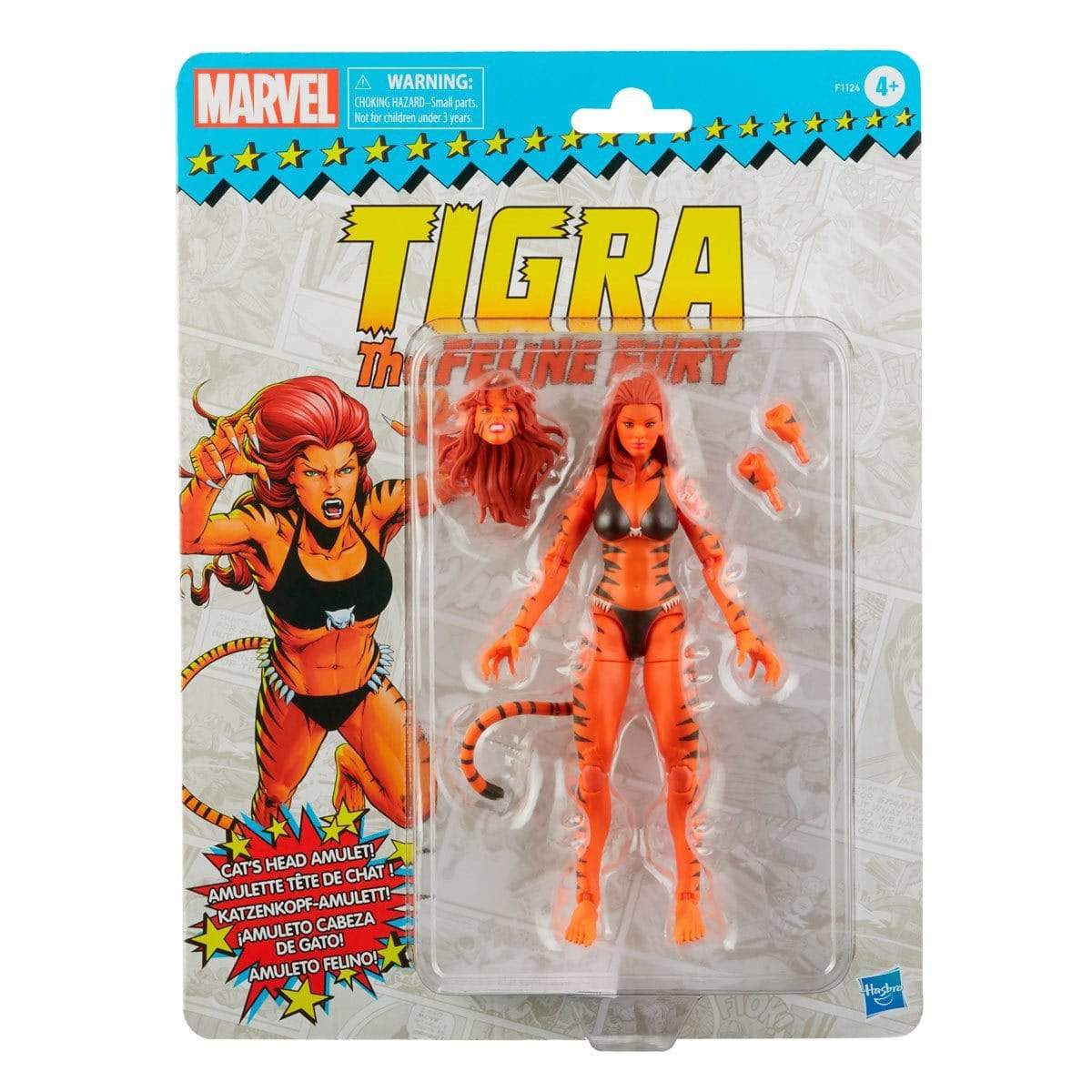 Marvel Legends Retro Collection: Tigra 6-inch Action Figure - Pop-O-Loco - Hasbro