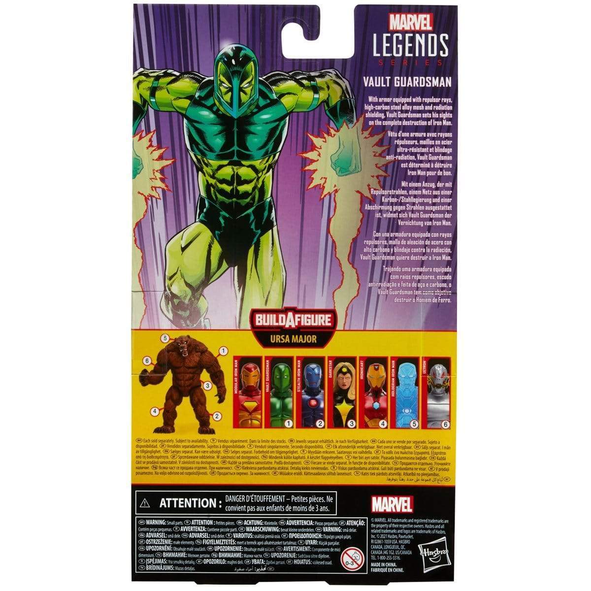 Marvel Legends Series Vault Guardsman 6-Inch Action Figure - Pop-O-Loco - Hasbro