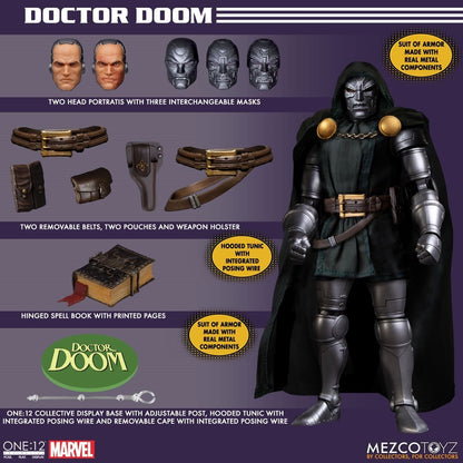 Marvel's Doctor Doom One:12 Collective Action Figure Pop-O-Loco