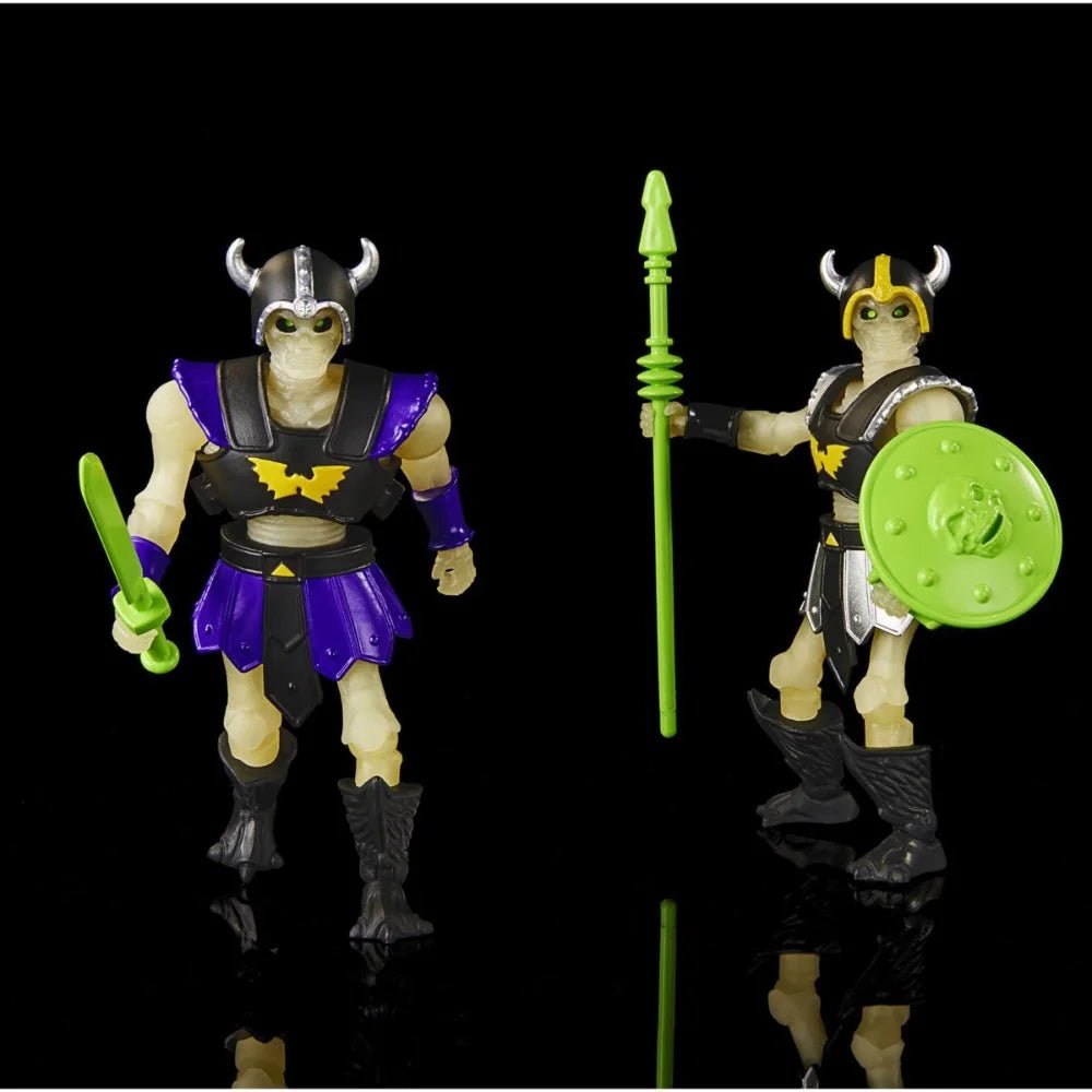 Masters of the Universe Origins Skeleton Warrior Action Figure 2-Pack - Exclusive Pop-O-Loco