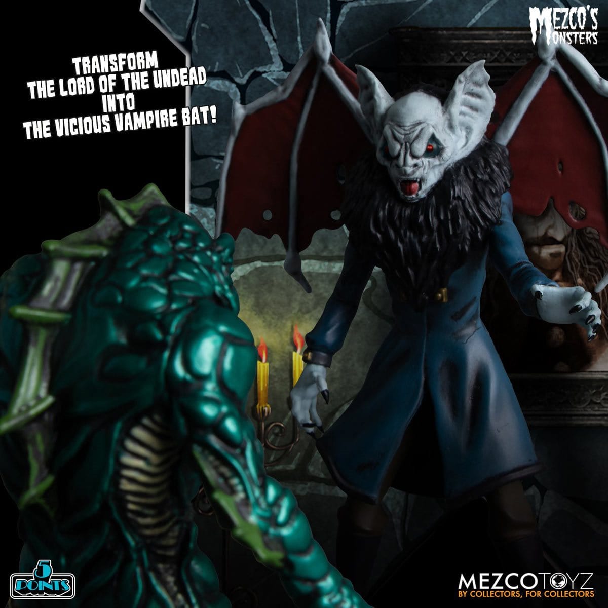 Mezco’s Monsters - Tower of Fear Deluxe Boxed Set - Pop-O-Loco - Mezco Pre-Order