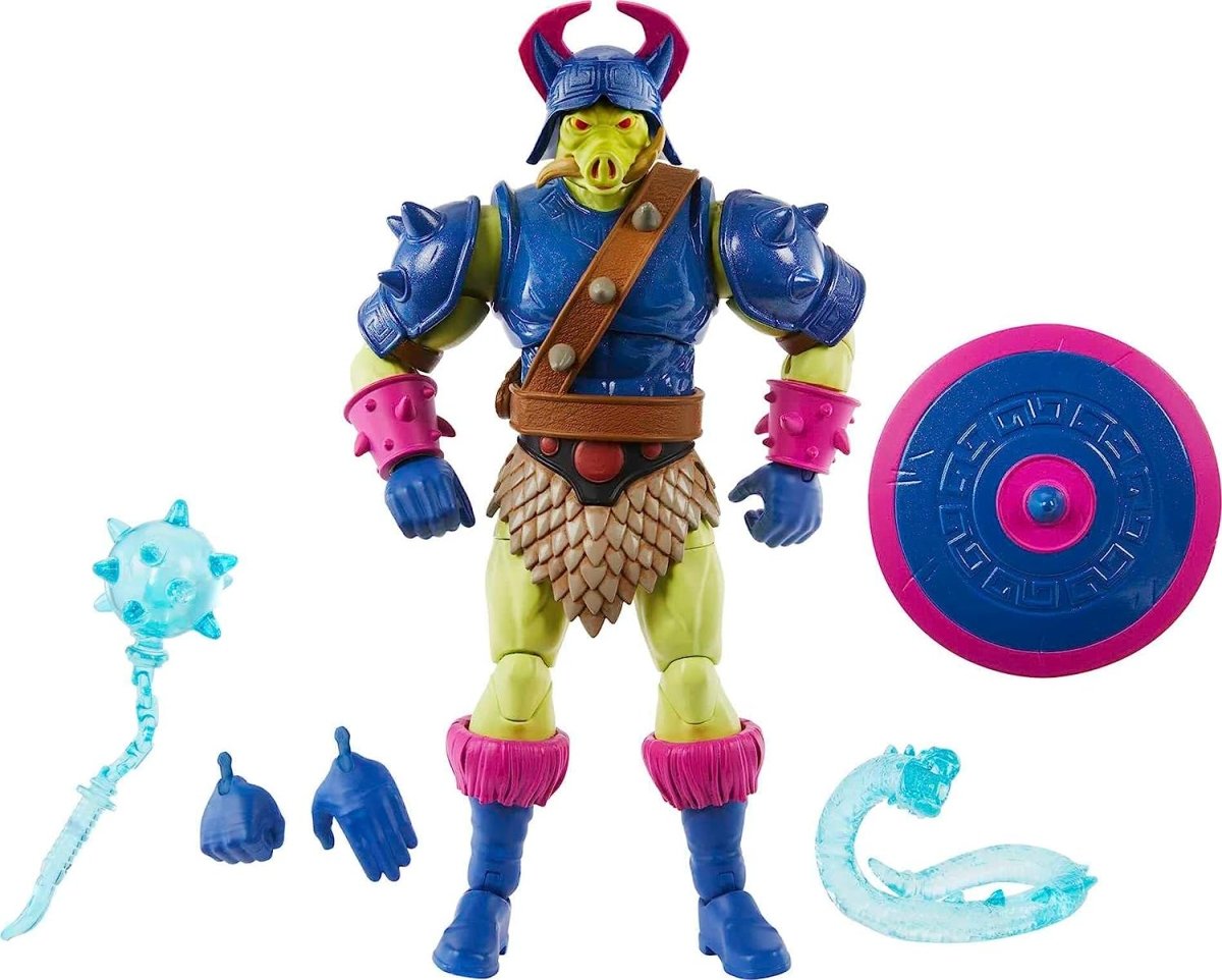 Pig-Head Masters of the Universe Masterverse 7" Action Figure Pop-O-Loco