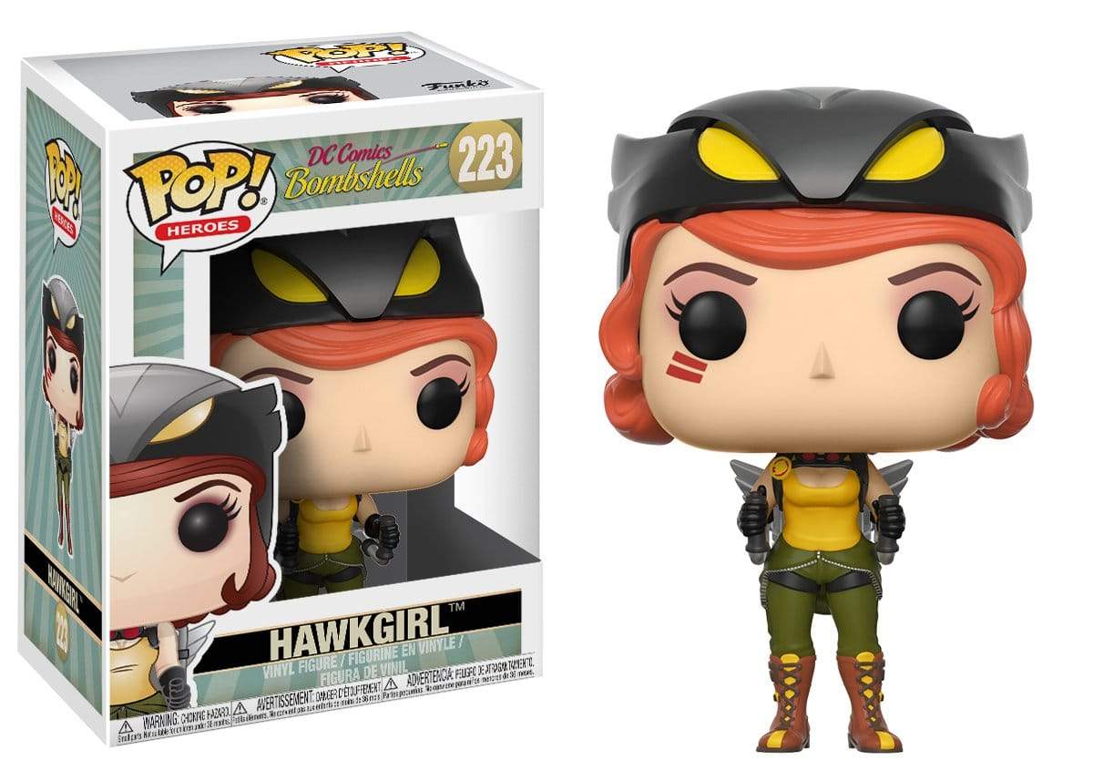 POP! Heroes DC Bombshells: Hawkgirl #223 - Pop-O-Loco - Funko