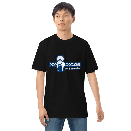 PopOLoco Men’s premium heavyweight tee Pop-O-Loco