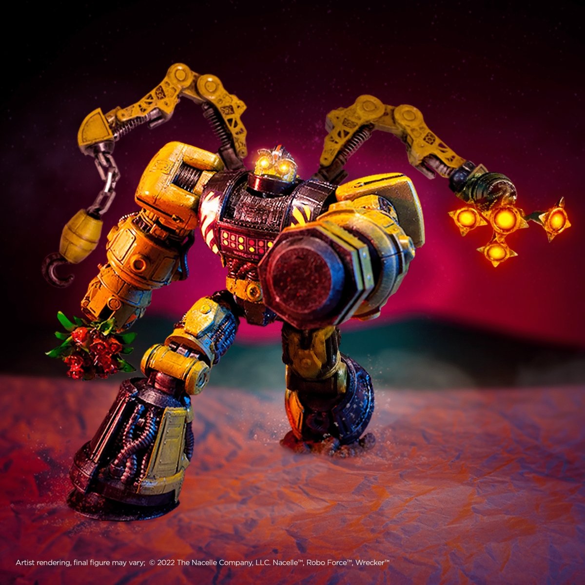 Robo Force Wrecker Action Figure - Pop-O-Loco - Nacelle