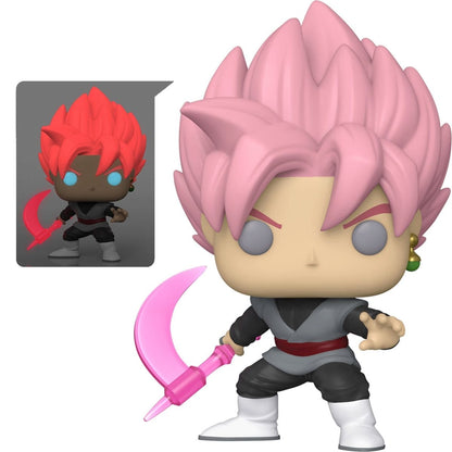 Rose Goku Funko POP! Anime - Dragon Ball Super Saiyan Black Glow-in-the-Dark Exclusive Pop-O-Loco