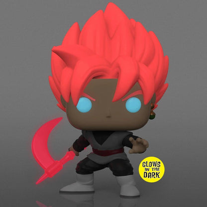 Rose Goku Funko POP! Anime - Dragon Ball Super Saiyan Black Glow-in-the-Dark Exclusive Pop-O-Loco