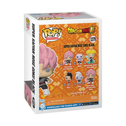 Rose Goku Funko POP! Anime - Dragon Ball Super Saiyan Black Glow-in-the-Dark Exclusive Pop-O-Loco