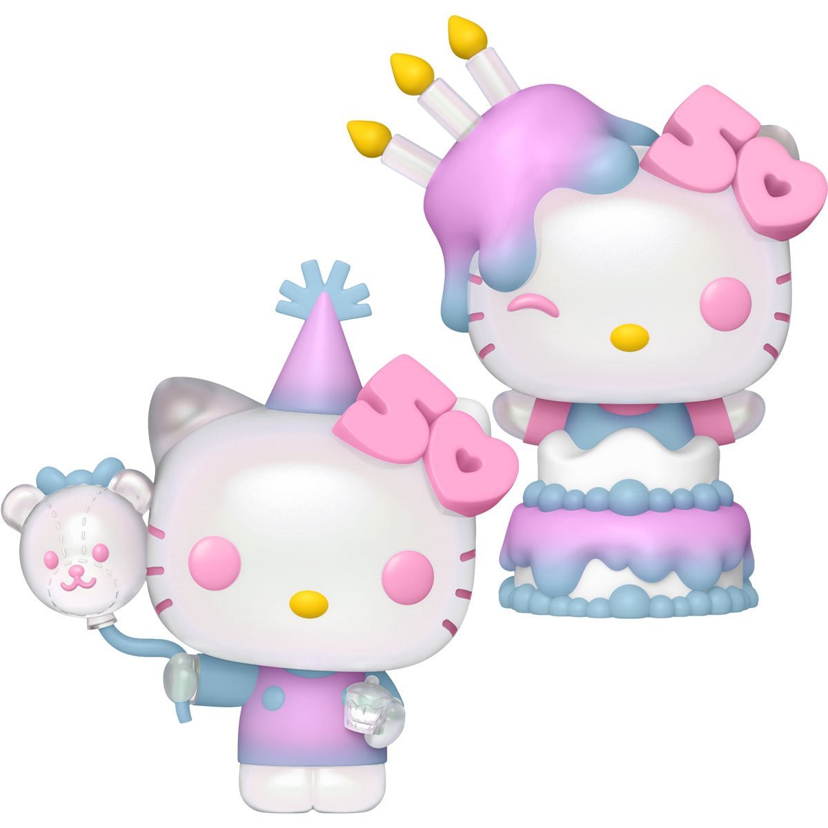 Sanrio Hello Kitty 50th Anniversary Funko Pop! Vinyl 2 Pack Bundle Pop-O-Loco