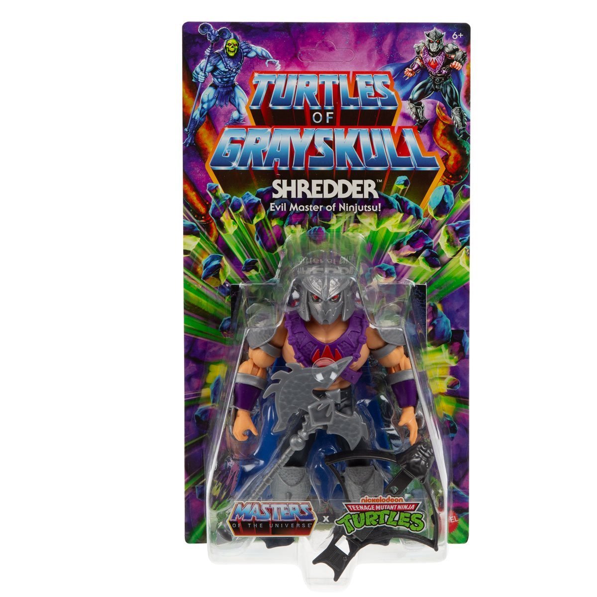 Shredder Masters of the Universe: Origins Turtles of Grayskull Pop-O-Loco