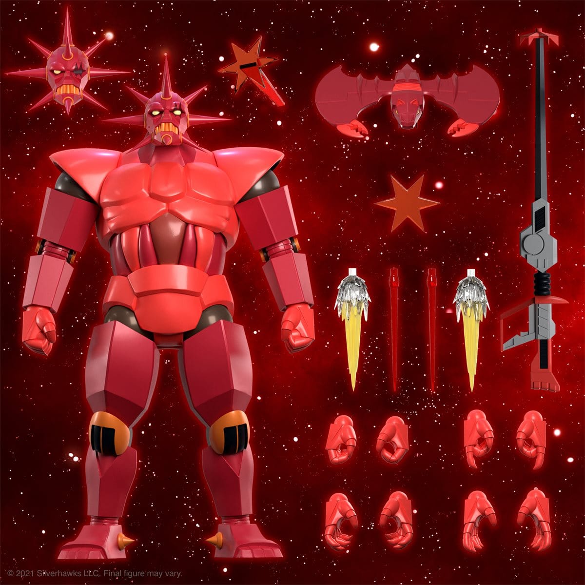 SilverHawks Ultimates Armored Mon*Star 11-Inch Action Figure - Pop-O-Loco - Super7 Pre-Order