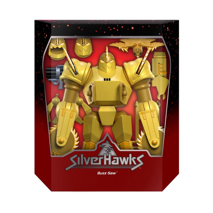SilverHawks Ultimates Buzz-Saw 8-Inch Action Figure Pop-O-Loco