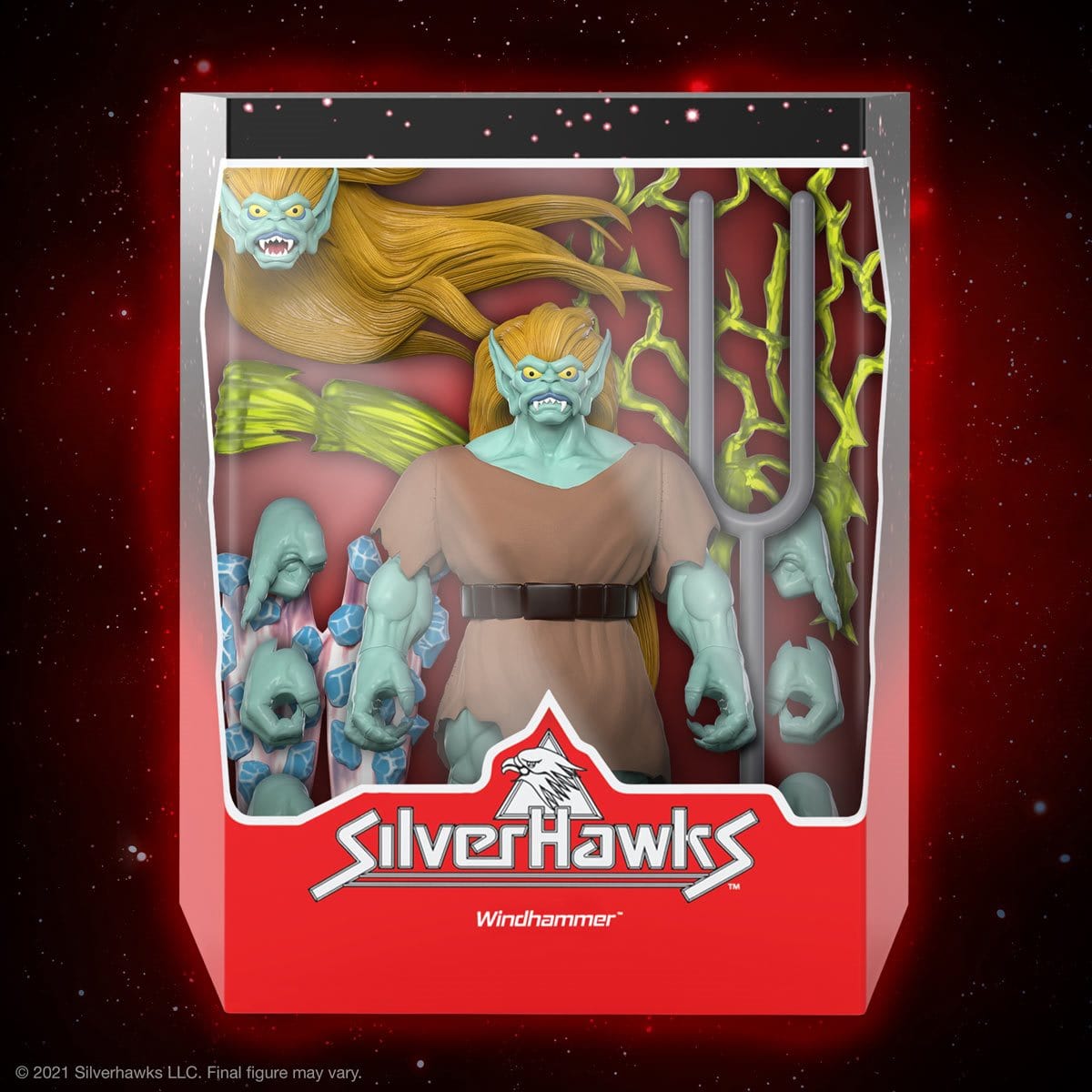 SilverHawks Ultimates Windhammer 7-Inch Action Figure Pop-O-Loco