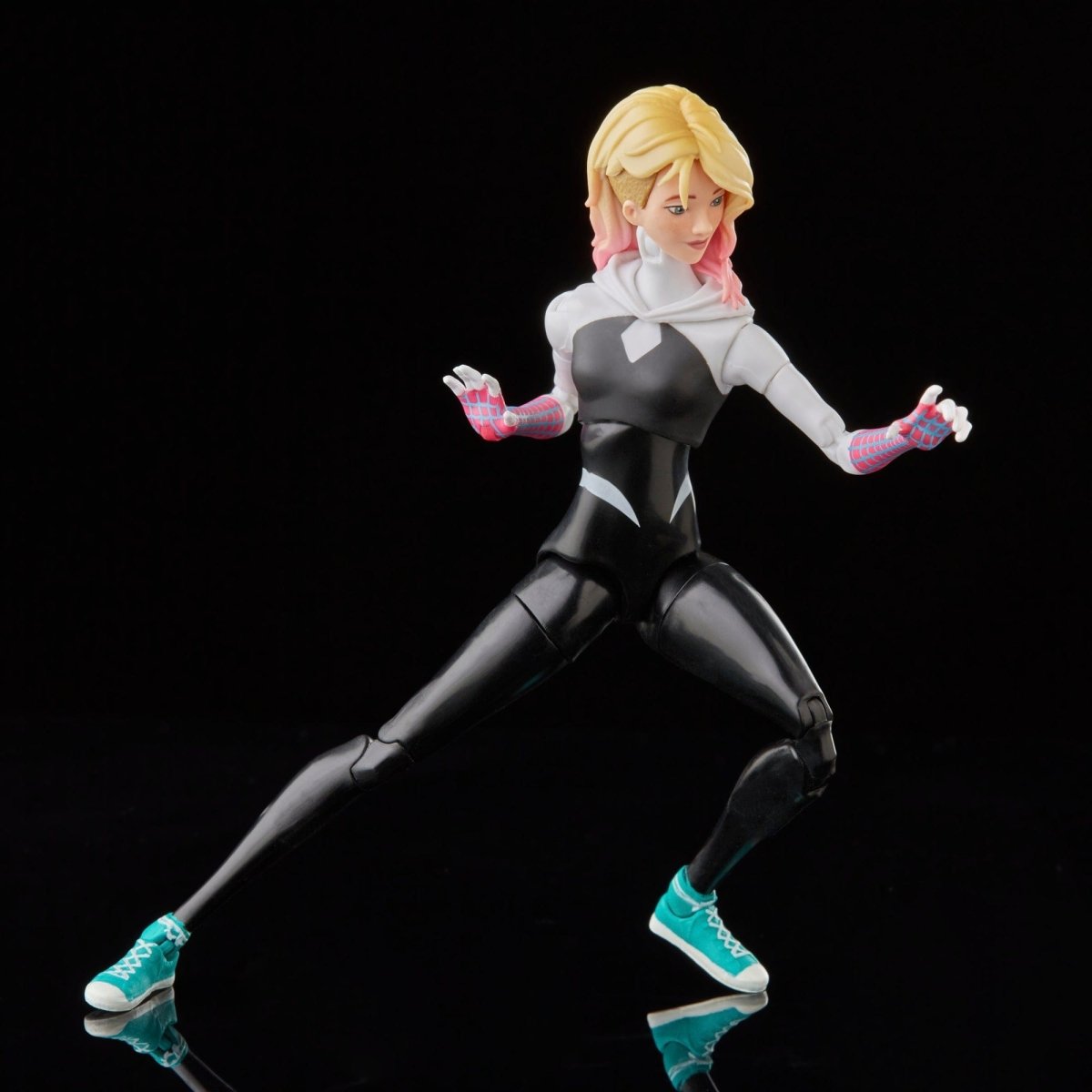 Spider-Gwen - Spider-Man Across The Spider-Verse Marvel Legends 6-Inch Action Figure - Pop-O-Loco - Hasbro