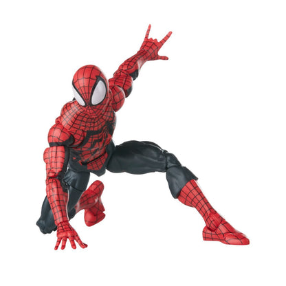 Spider-Man Retro Marvel Legends Ben Reilly Spider-Man 6-Inch Action Figure Pop-O-Loco