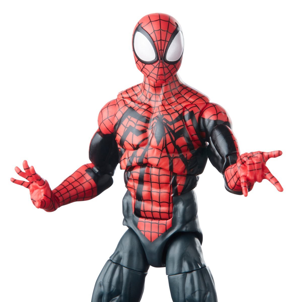 Spider-Man Retro Marvel Legends Ben Reilly Spider-Man 6-Inch Action Figure Pop-O-Loco