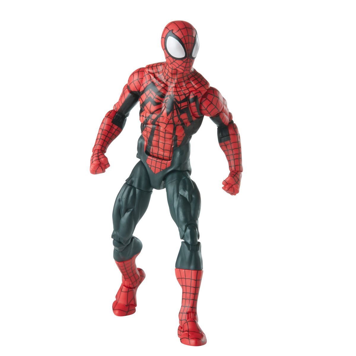 Spider-Man Retro Marvel Legends Ben Reilly Spider-Man 6-Inch Action Figure Pop-O-Loco