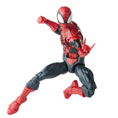 Spider-Man Retro Marvel Legends Ben Reilly Spider-Man 6-Inch Action Figure Pop-O-Loco