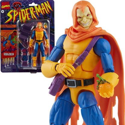 Spider-Man Retro Marvel Legends Hobgoblin 6-inch Action Figure Pop-O-Loco