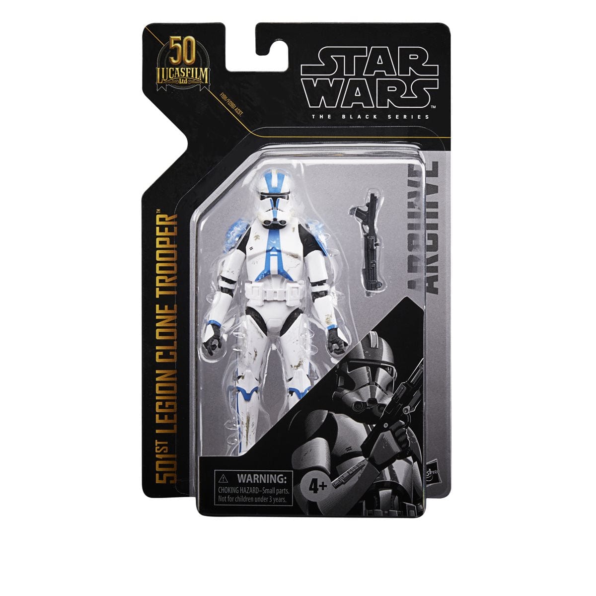 Star Wars The Black Series Archive 501st Legion Clone Trooper 6" Action Figure Pop-O-Loco