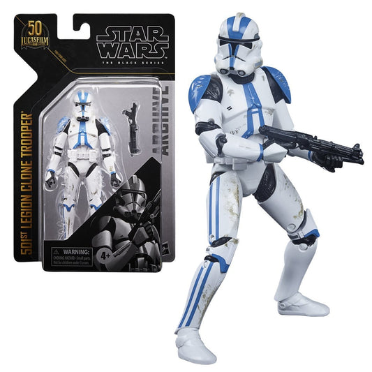 Star Wars The Black Series Archive 501st Legion Clone Trooper 6" Action Figure Pop-O-Loco