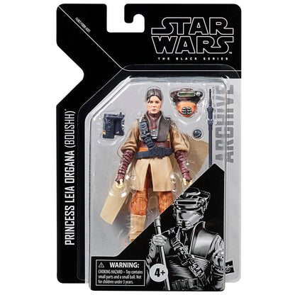 Star Wars The Black Series Archive Princess Leia Organa (Boushh) 6-Inch Action Figure Pop-O-Loco