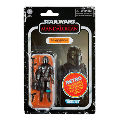 Star Wars The Retro Collection The Mandalorian (Beskar) 3 3/4-Inch Action Figure Pop-O-Loco