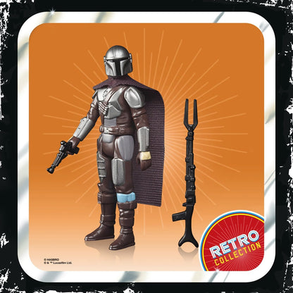 Star Wars The Retro Collection The Mandalorian (Beskar) 3 3/4-Inch Action Figure Pop-O-Loco