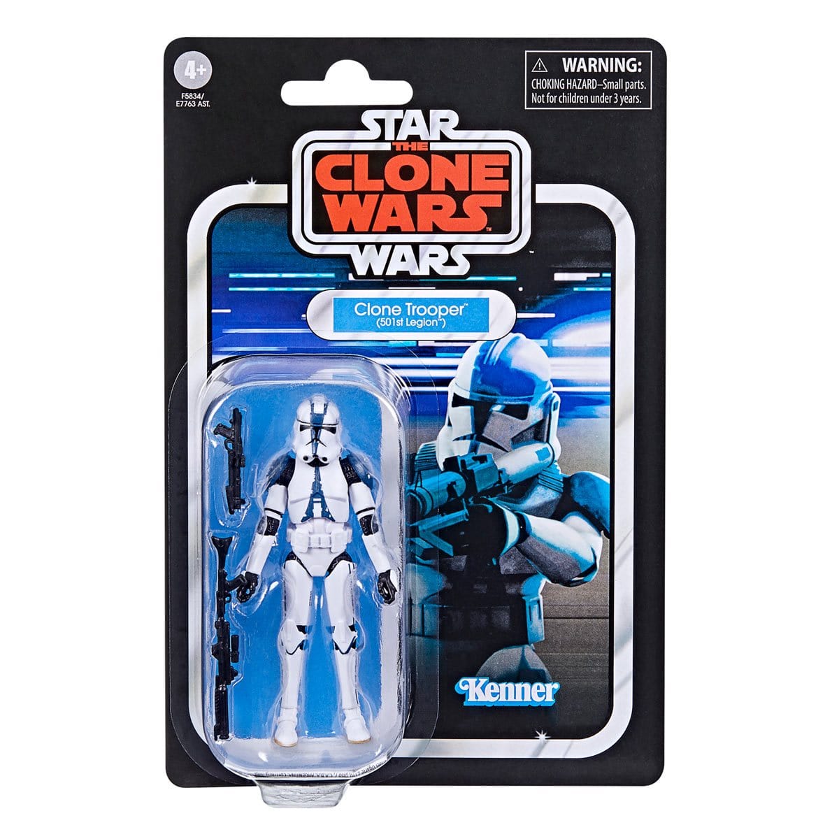 Star Wars The Vintage Collection Clone Trooper (501st Legion) 3 3/4-Inch Action Figure Pop-O-Loco